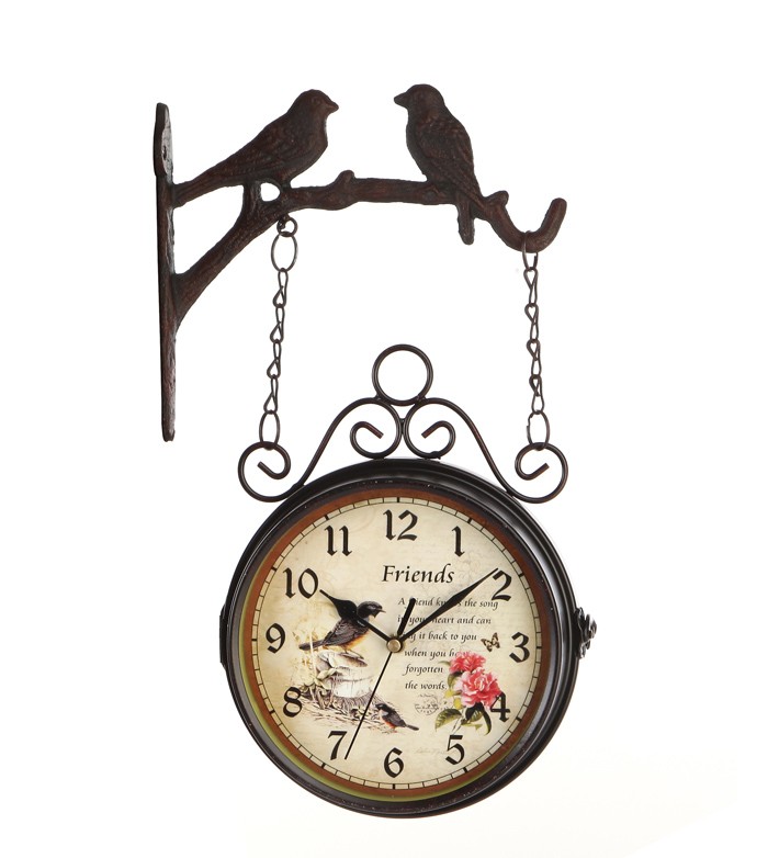 Unique gift -RETRO vintage art - Resin Art Wall Clock recension och pris