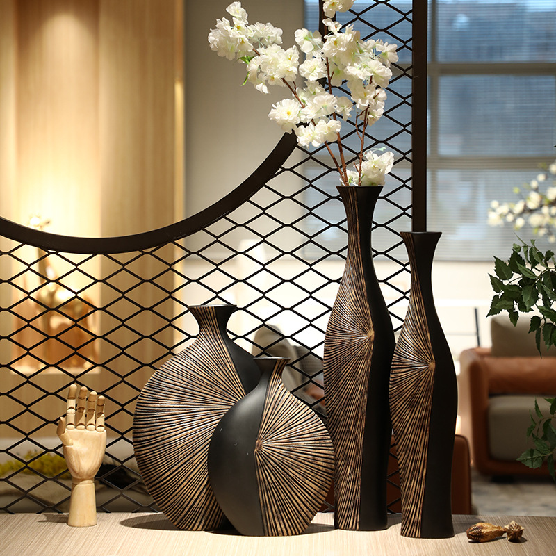 Retro Tall Resin Floor Vase, E - Resin Art In Floor recension och pris