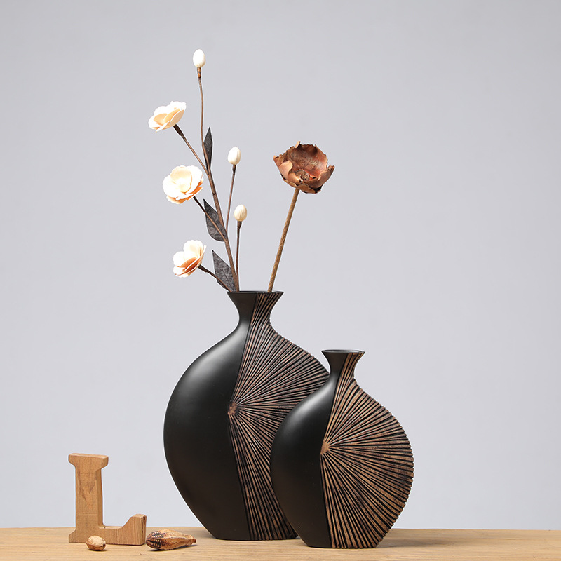 Retro Tall Resin Floor Vase, E - Resin Art In Floor recension och pris