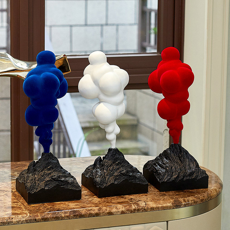 Klein Blue Abstract Volcanic C - Resin Art Studio recension och pris