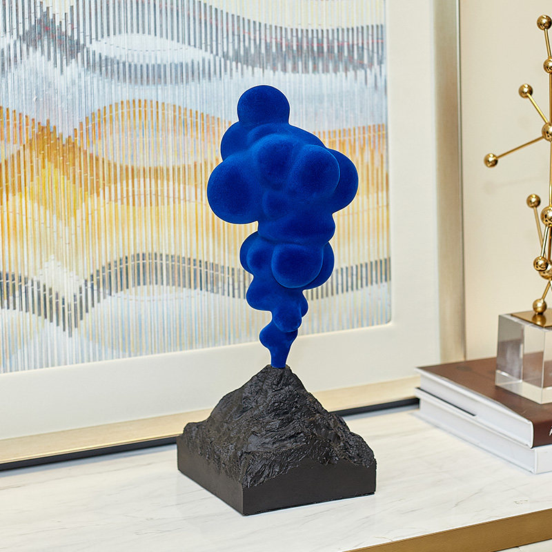 Klein Blue Abstract Volcanic C - Resin Art Studio recension och pris