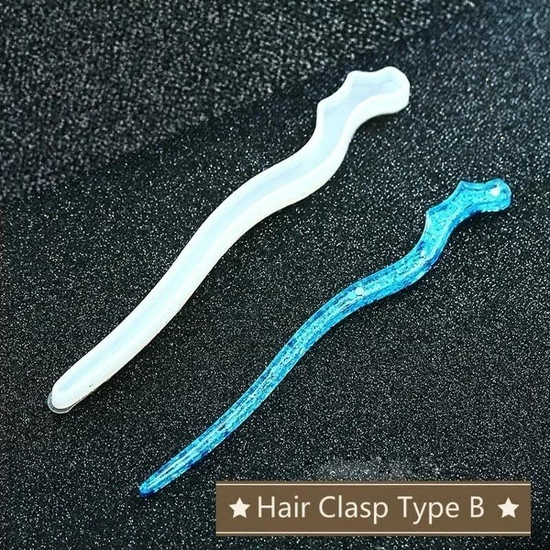 New Transparent Hairpin Silico - Resin Art Gift Ideas recension och pris