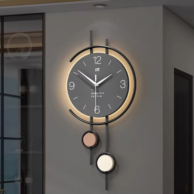 Aesthetic Interior Wall Watch  - Resin Art Wall Clock recension och pris