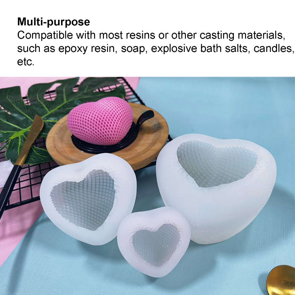 Resin Casting Mould Woven Hear - Resin Art Love recension och pris