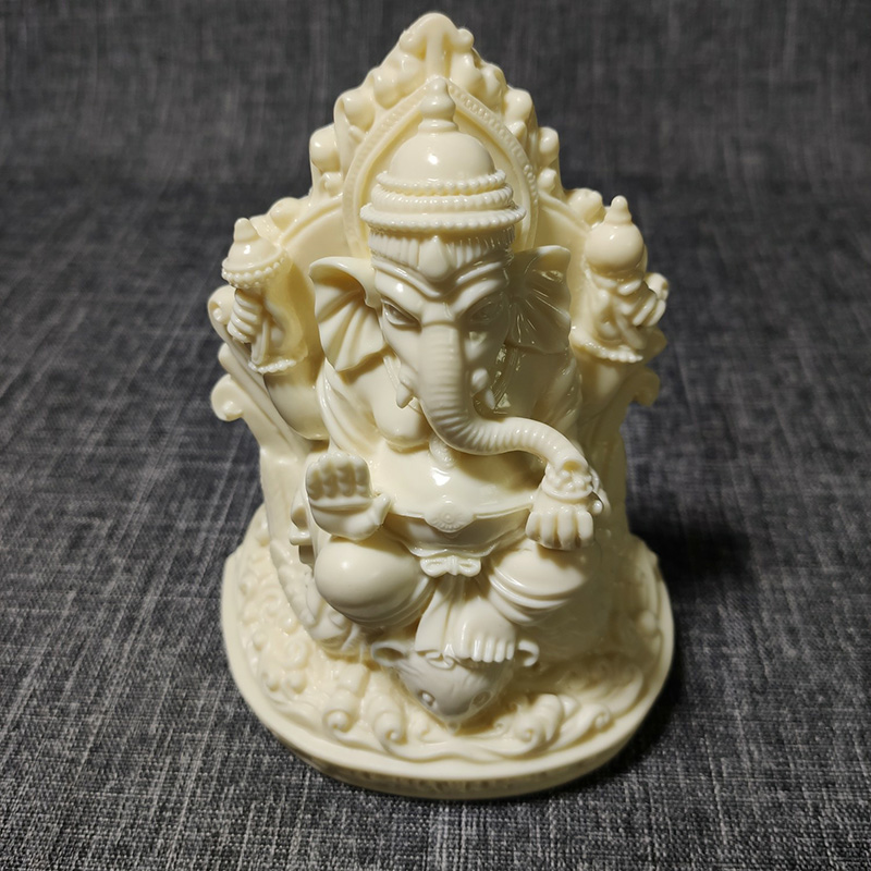 Hinduism Elephant Ganesha Figu - Resin Art India recension och pris