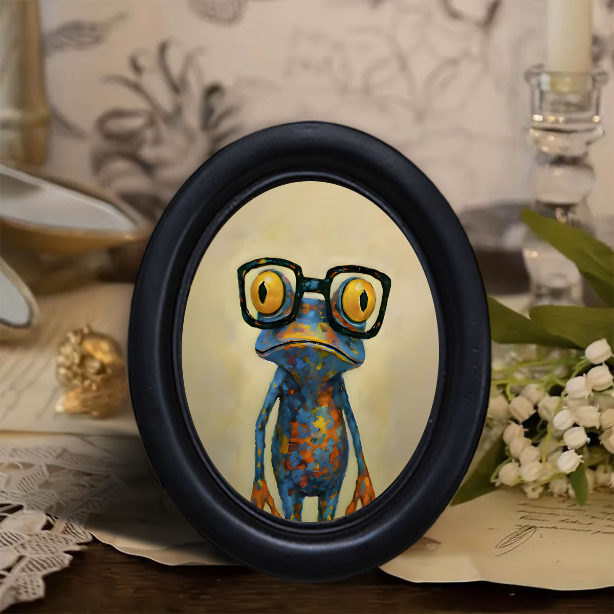 1 Piece of Trendy Frog-Pattern - Resin Artist recension och pris