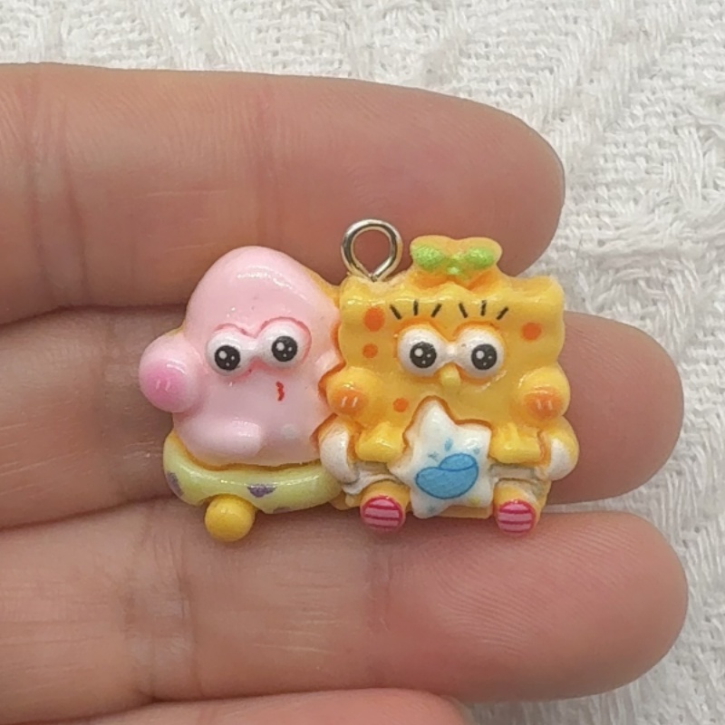 10pcs cartoon resin pendant, D - Resin Art Gift Ideas recension och pris