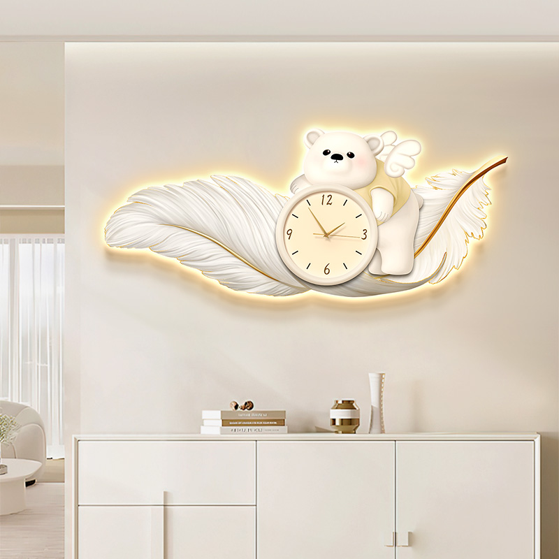 Big Size Metal Wall Art Clock  - Resin Art Wall Clock recension och pris