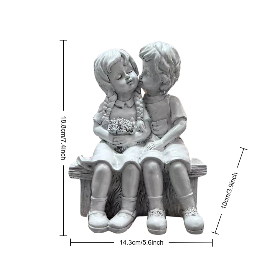 Cute Little Boy And Girl Resin - Resin Art Love recension och pris