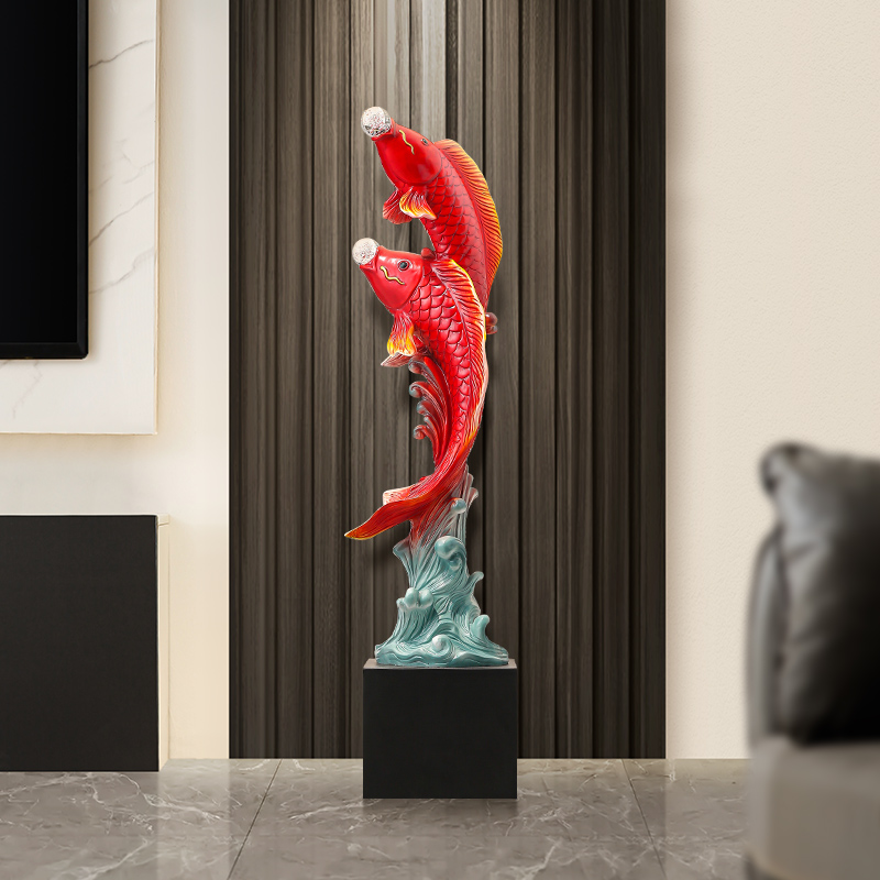 Five-Flavored Fish Sculpture,R - Resin Art In Floor recension och pris