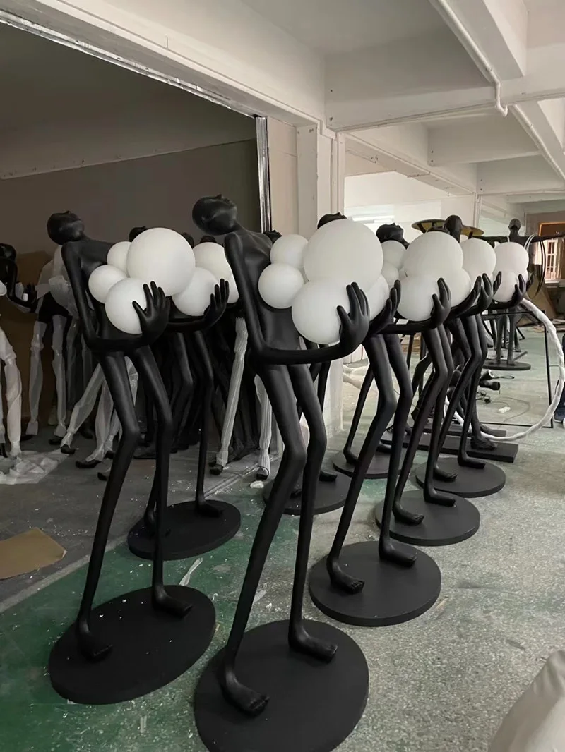 Humanoid Floor Lamp Lamp Moder - Resin Art In Floor recension och pris