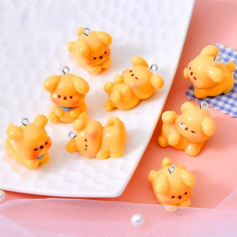 10Pcs Cute Cartoon Dog Acrylic - Resin Art Gift Ideas recension och pris
